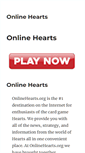 Mobile Screenshot of onlinehearts.org