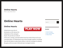 Tablet Screenshot of onlinehearts.org